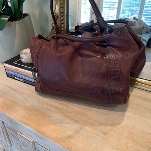 Frye Melissa Leather Tote Shoulder Bag
